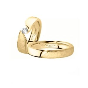 18K engagement ring for women