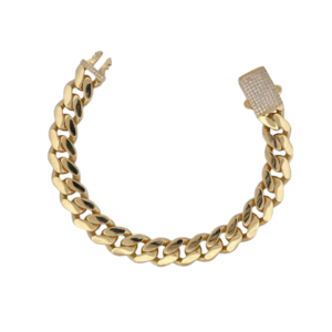 18k Cuban Bracelet